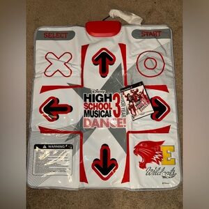 High School Musical 3 Dance PS2 PlayStation 2 Disney Rhythm Game Complete w/Mat